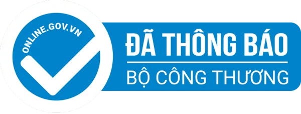 Logo Bộ Công Thương – Đã đăng ký với BCT