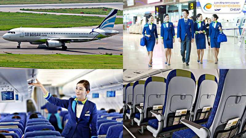 cách đặt vé máy bay Air Busan giá rẻ nhất