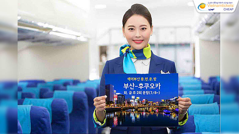 giải đáp một số câu hỏi về hãng bay Air Busan