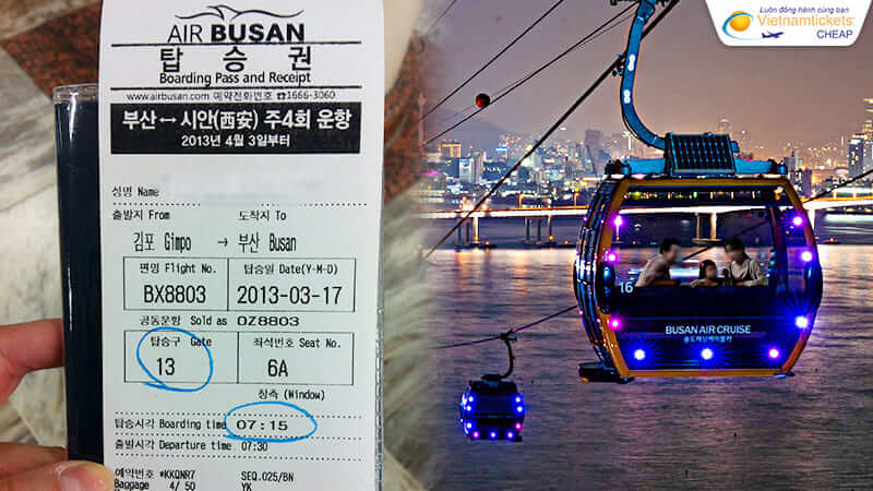 quy định hoàn đổi vé máy bay Air Busan