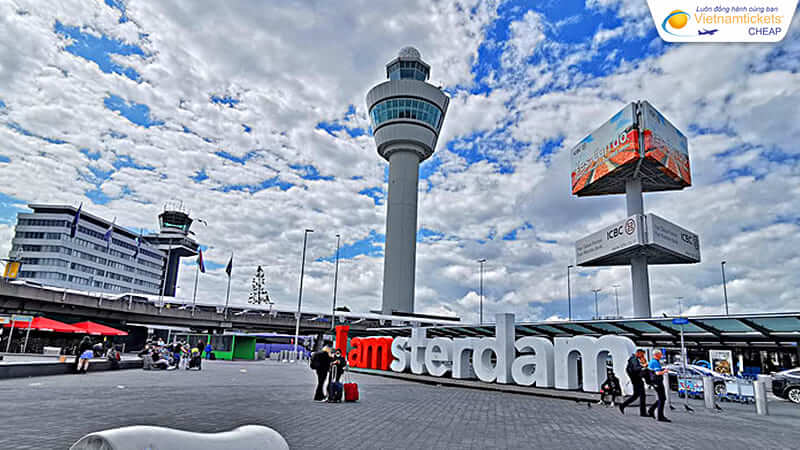 sân bay quốc tế Amsterdam Schiphol