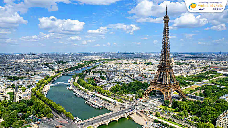 vé máy bay hãng Air France từ Hà Nội