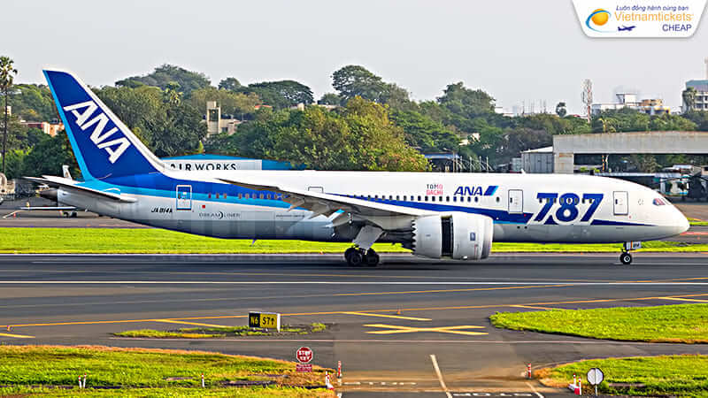 các đường bay phổ biến của All Nippon Airways