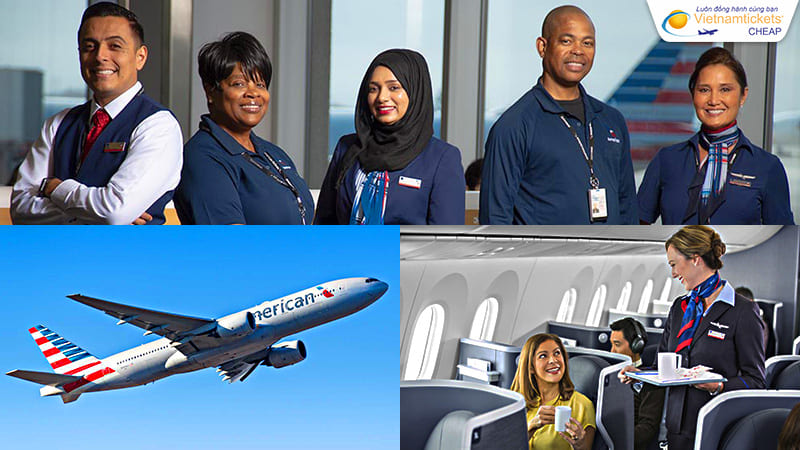 câu hỏi thường gặp khi mua vé hãng American Airlines