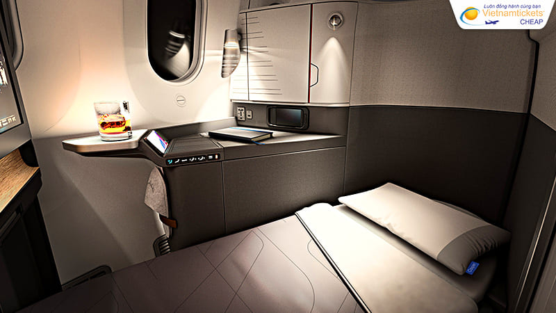 ghế hạng Nhất American Airlines