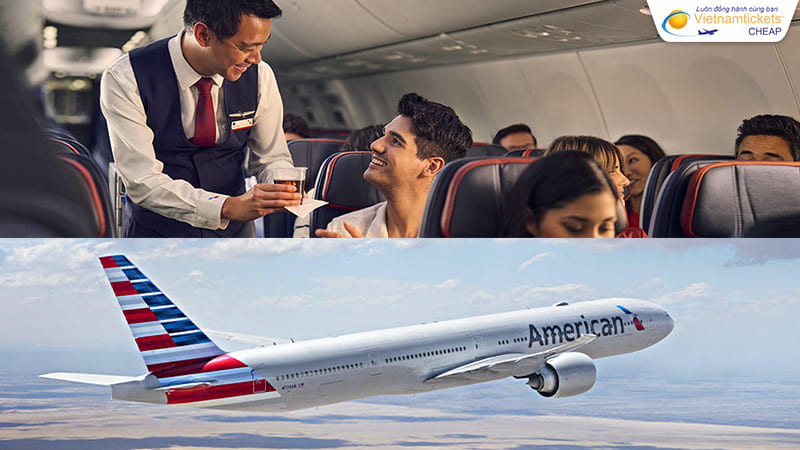 vé máy bay giá rẻ American Airlines từ Đà Nẵng