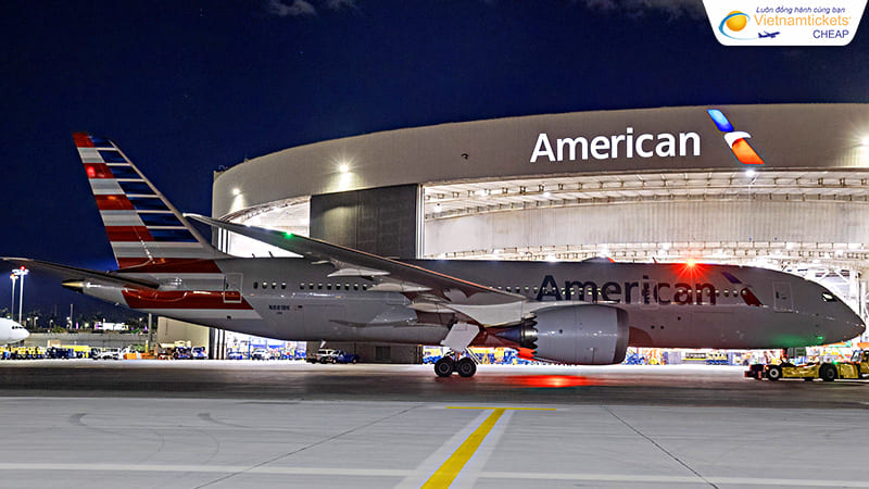 vé máy bay giá rẻ American Airlines từ Hà Nội