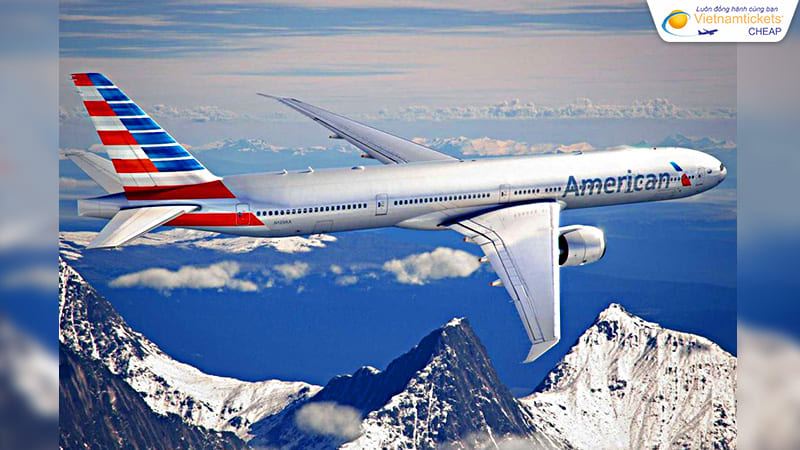 vé máy bay giá rẻ American Airlines từ Sài Gòn