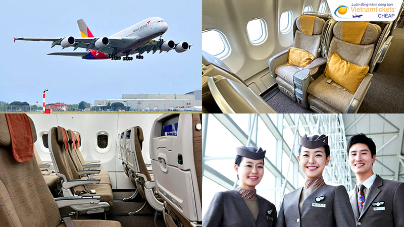 chất lượng đội bay hãng Asiana Airlines