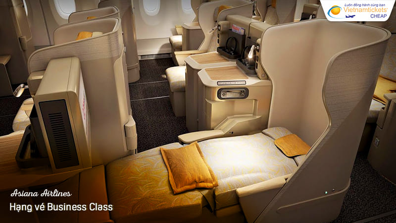 hạng Business Class sang trọng và tiện lợi