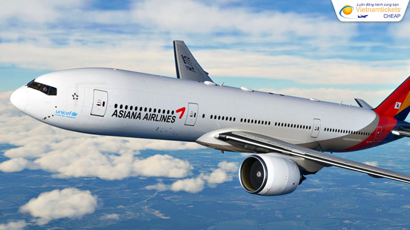 cấu hình và vai trò của B777 200ER Asiana Airlines