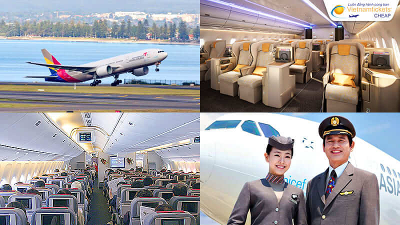 đôi nét về hãng hàng không Asiana Airlines