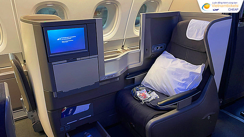 hạng ghế Business Class hãng British Airways