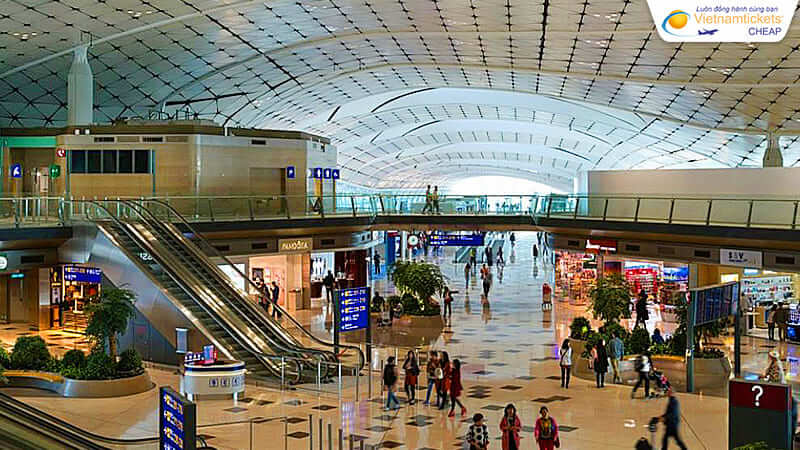 quá cảnh khi bay British Airways từ Việt Nam