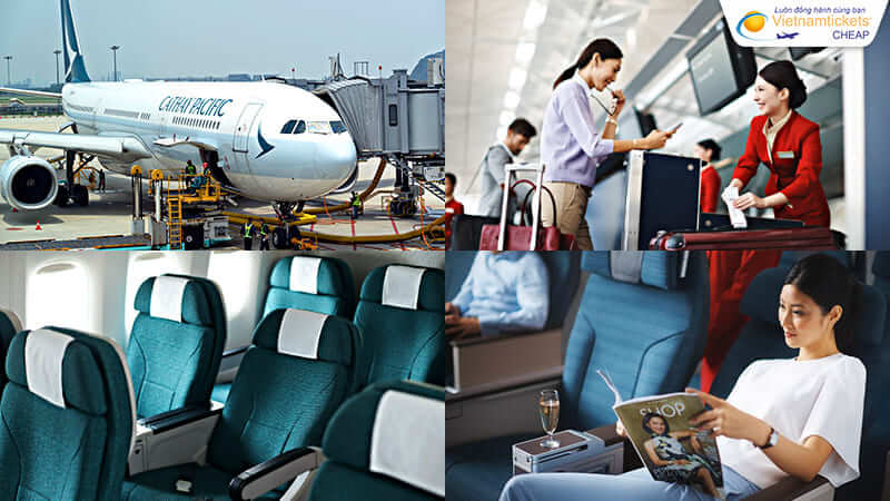 Book vé máy bay Cathay Pacific giá rẻ
