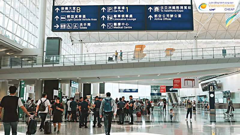 sân bay Hồng Kông điểm đến hãng Cathay