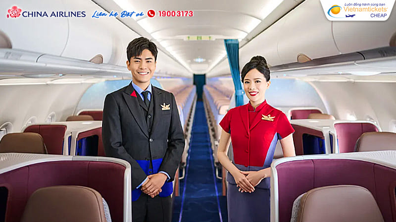 cách đặt vé máy bay China Airlines giá rẻ