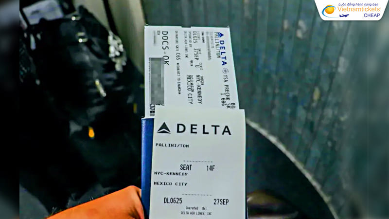 chính sách hoàn đổi vé máy bay Delta Airlines