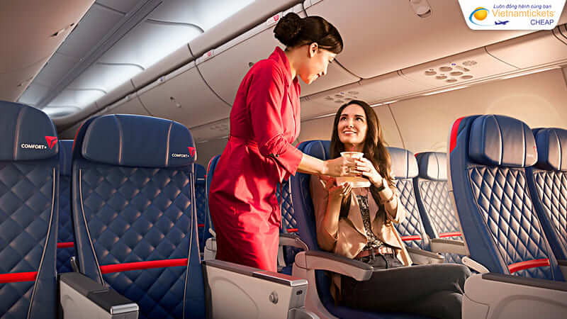 hạng ghế Delta Comfort của Delta Airlines