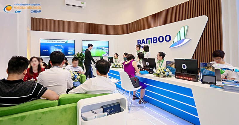 hướng dẫn đổi vé máy bay Bamboo