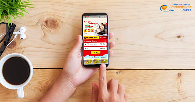 hướng dẫn phương thức đổi vé Vietjet