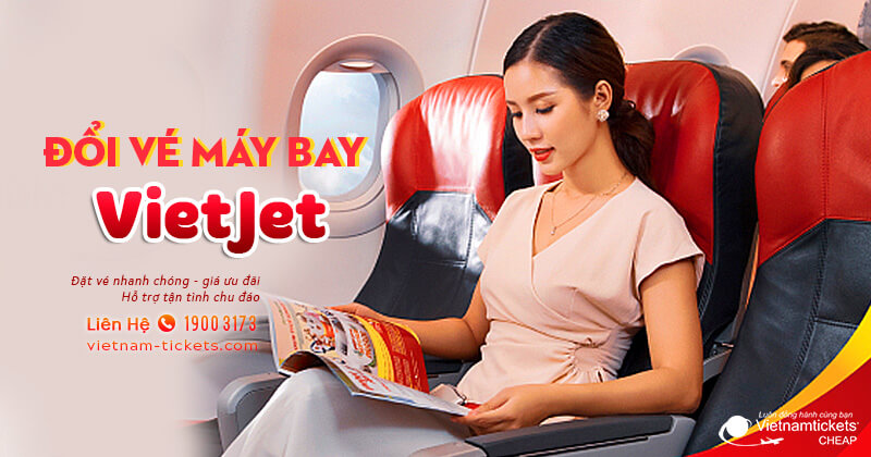 không hỗ trợ đổi vé Vietjet khuyến mãi