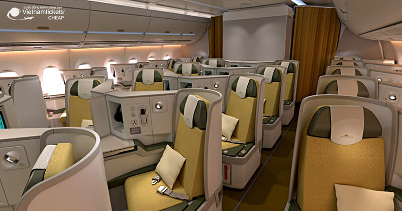 đổi vé vietnam airlines theo từng hạng ghế