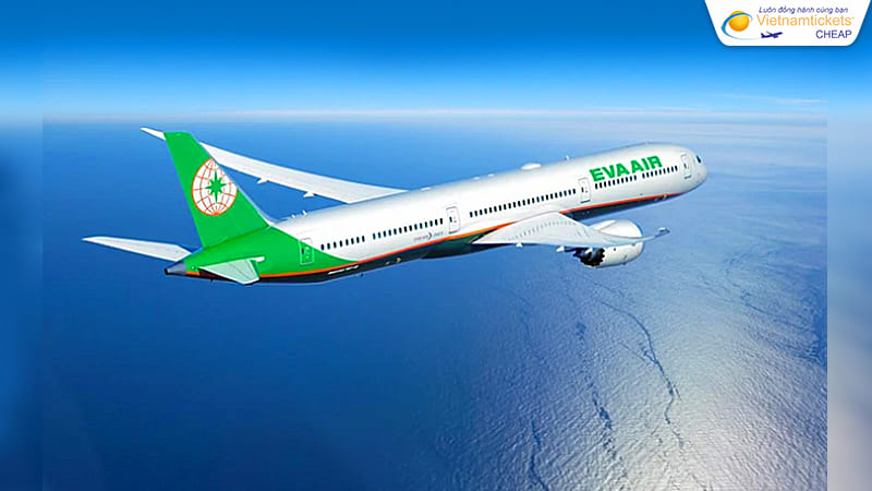 vé máy bay Eva Air từ Hà Nội