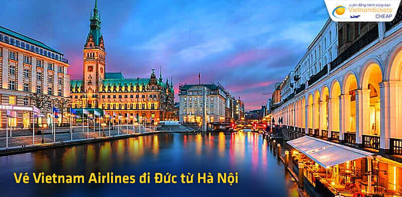 giá vé máy bay đi Đức của Vietnam Airlines từ Hà Nội