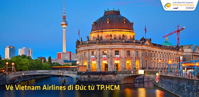 giá vé máy bay đi Đức của Vietnam Airlines từ TP.HCM
