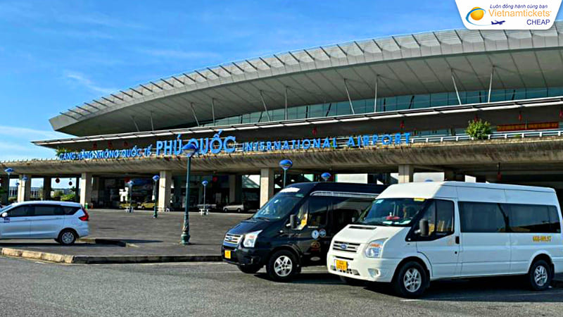 cách di chuyển tại sân bay Phú Quốc