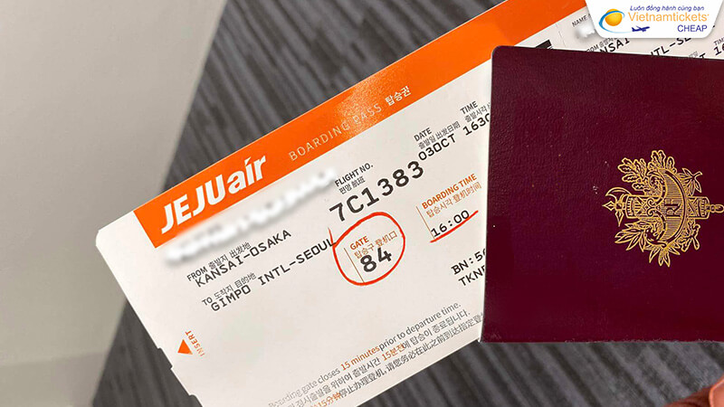 chính sách hoàn đổi vé máy bay Jeju Air