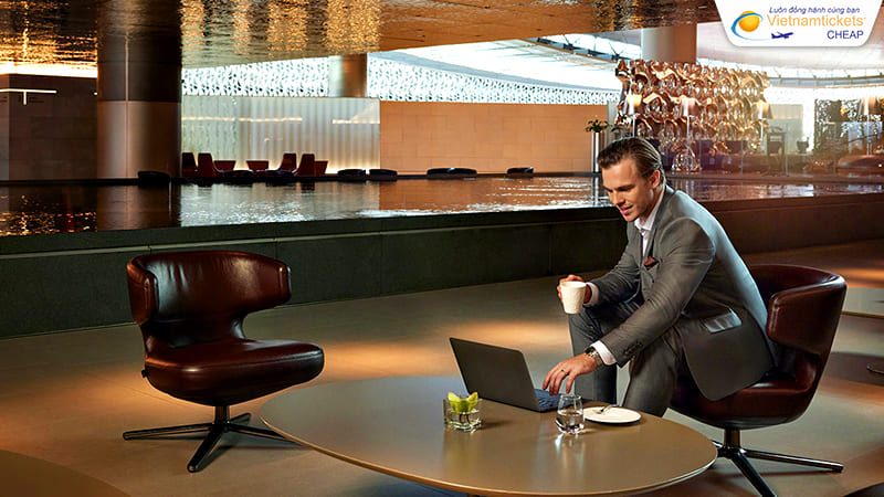 Phòng chờ Al Mourrjan Business Lounge