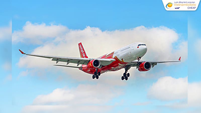 vietjet air phục vụ vé máy bay đi daegu