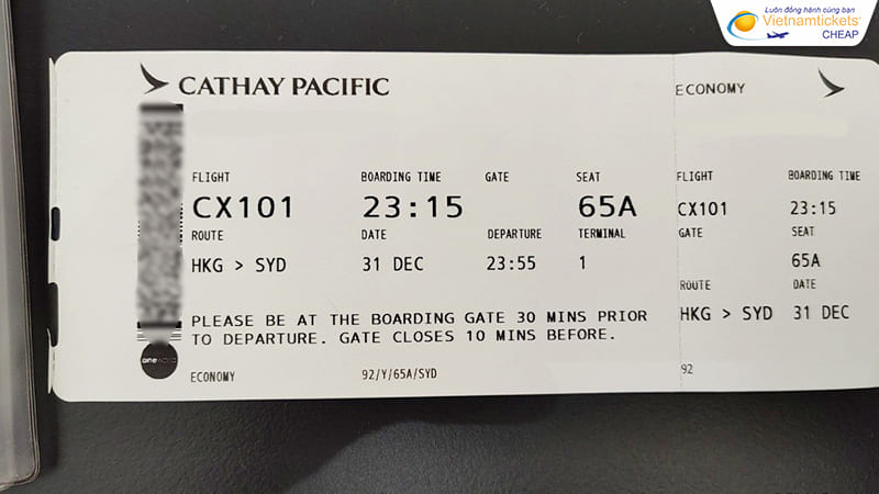 hướng dẫn đặt vé máy bay đi Hà Lan hãng Cathay Pacific