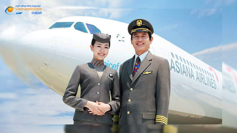 liên hệ sớm đổi vé máy bay Asiana Airlines