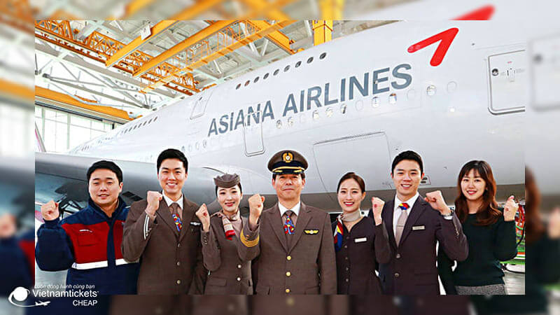 mẹo đặt vé máy bay đi Hàn Asiana Airlines giá rẻ