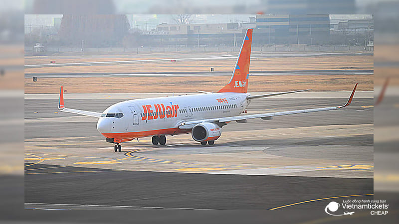 đặt vé sớm chuyến bay đi Hàn Jeju Air