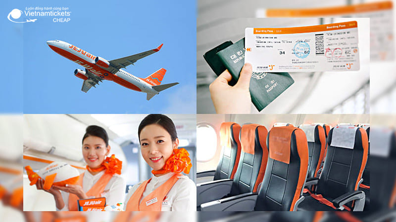 giá vé máy bay đi Hàn hãng Jeju Air tốt nhất