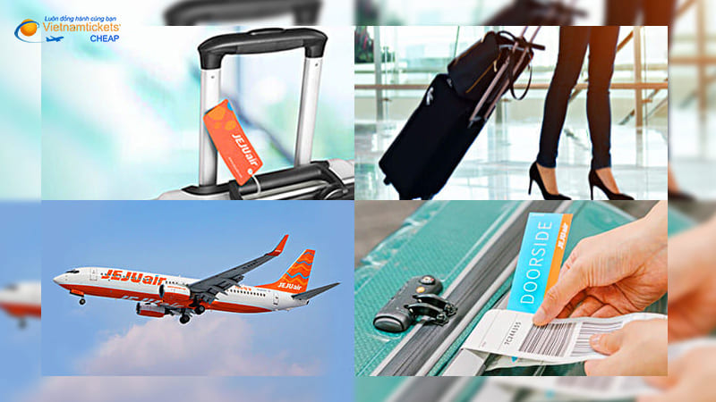 thông tin hành lý đi Hàn hãng Jeju Air