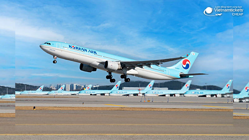 lưu ý khi đặt vé đi Hàn Korean Air
