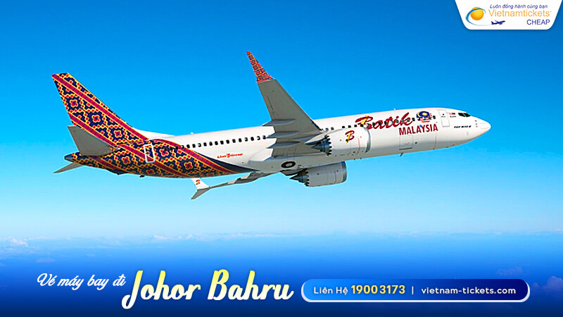 chuyến bay đến Johor Bahru theo hãng hàng không