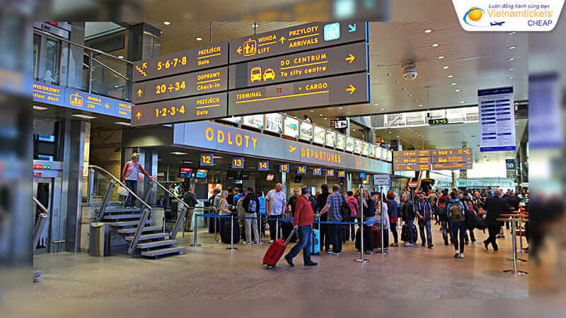 Chi tiết hành trình chuyến bay đến Krakow