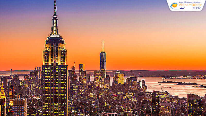 các chặng bay phổ biến của American Airlines