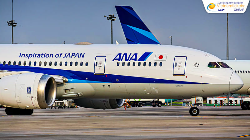 săn ưu đãi vé máy bay ANA từ Việt Nam đi Mỹ