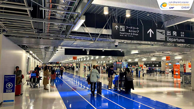 vé ANA đi Mỹ có transit không