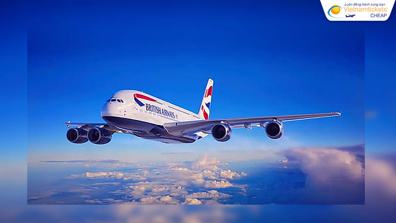 thông tin vé máy bay đi Mỹ hãng British Airways