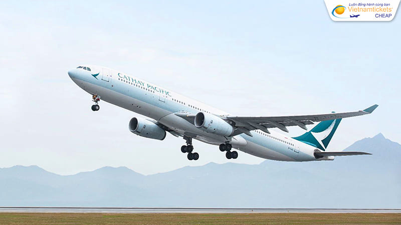 bay 5 sao từ hồng kông cathay pacific đi mỹ