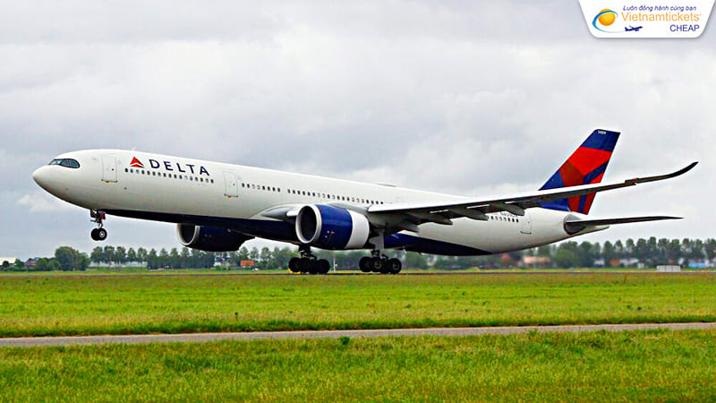 các chặng bay từ Việt Nam đi Mỹ của hãng Delta