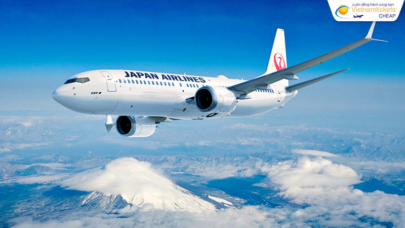 giới thiệu vé máy bay đi Mỹ hãng Japan Airlines